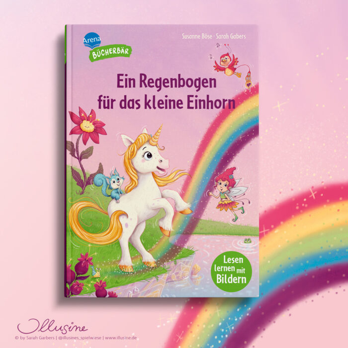 Erstleser, Illustration, Einhorn, Magie